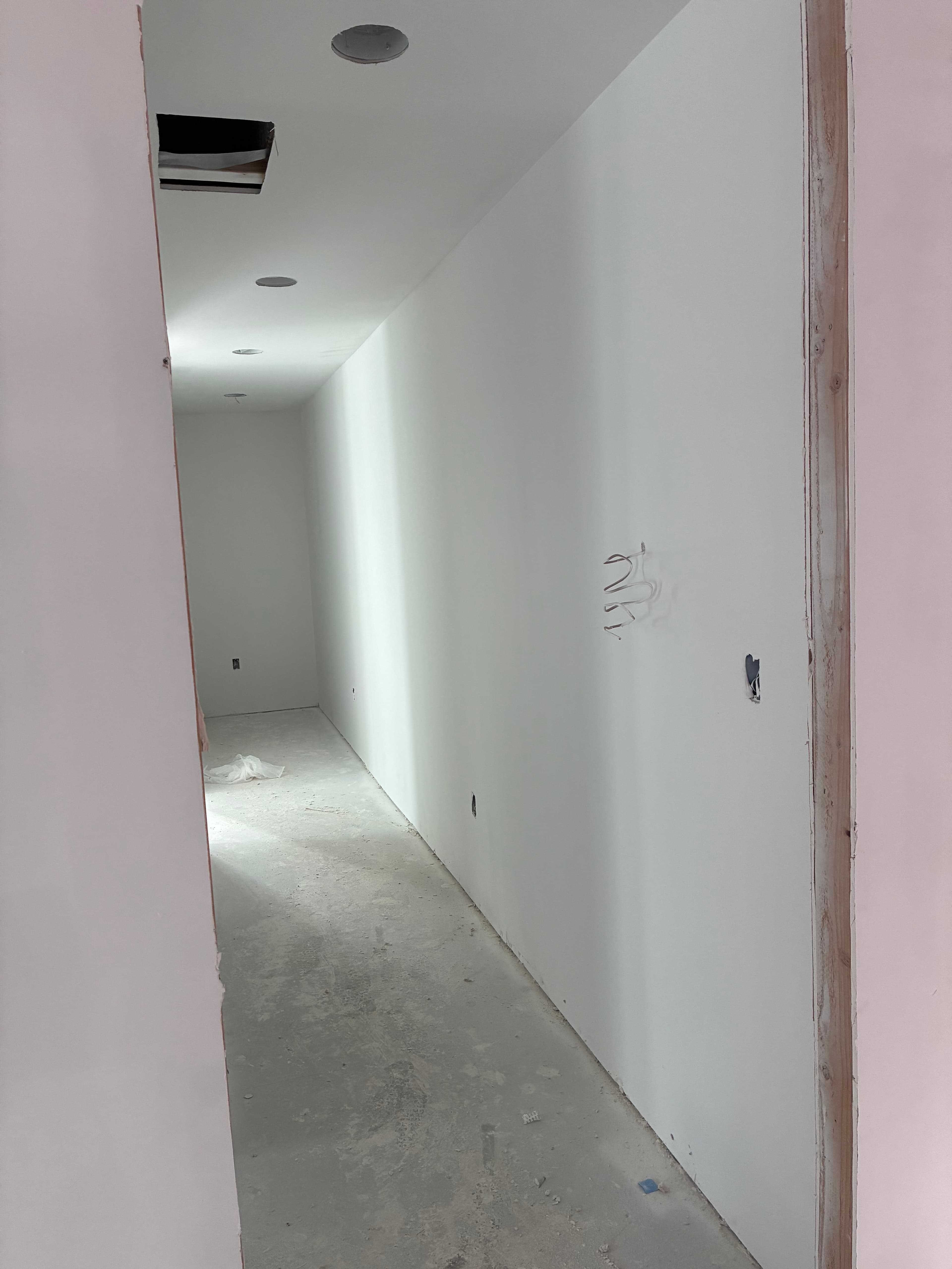 DLP Drywall — level 5 smooth finish